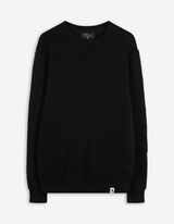 Pullover - Baumwolle - schwarz