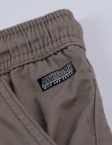 Pantaloncini - Vita elasticizzata - marrone chiaro