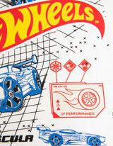 Felpa con cappuccio - Hot Wheels - bianco