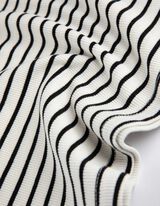 Hosszú ujjú felső - Bordázott - feher