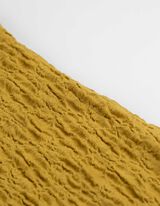 Jurk - Effen - donkergeel