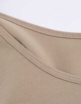 Ujjatlan felső - Sztreccs - b&eacute;zs