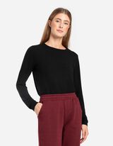 Mar&scaron;kinėliai ilgomis rankovėmis - Viskozės dalis - juodas