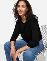 Polo marškinėliai - Mazgas - juodas