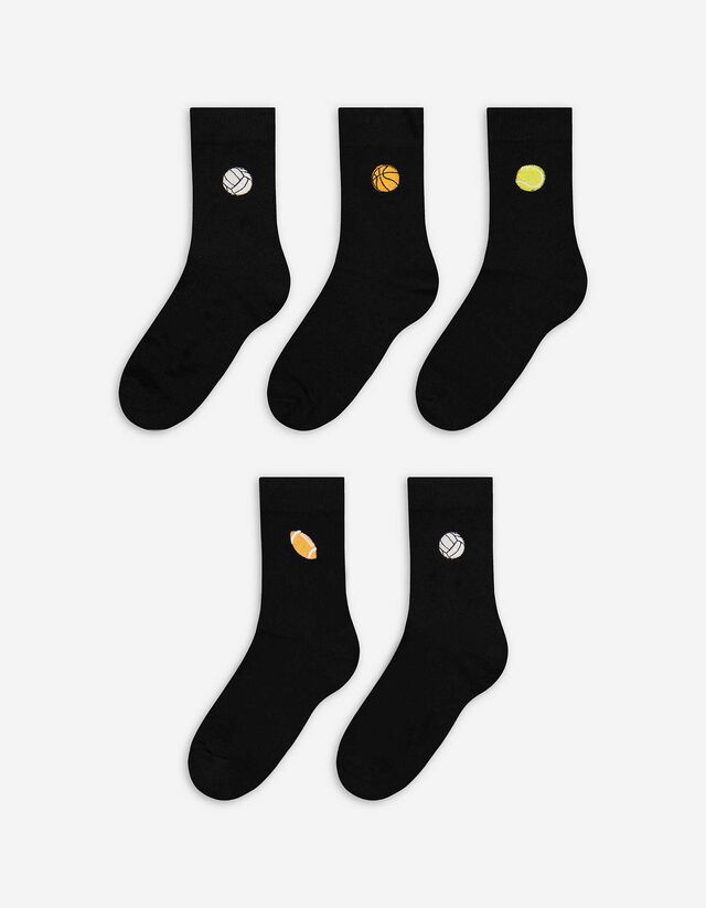 Socken - 5er-Pack