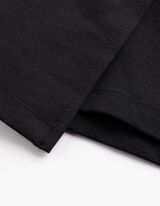 Skort - einfarbig - schwarz