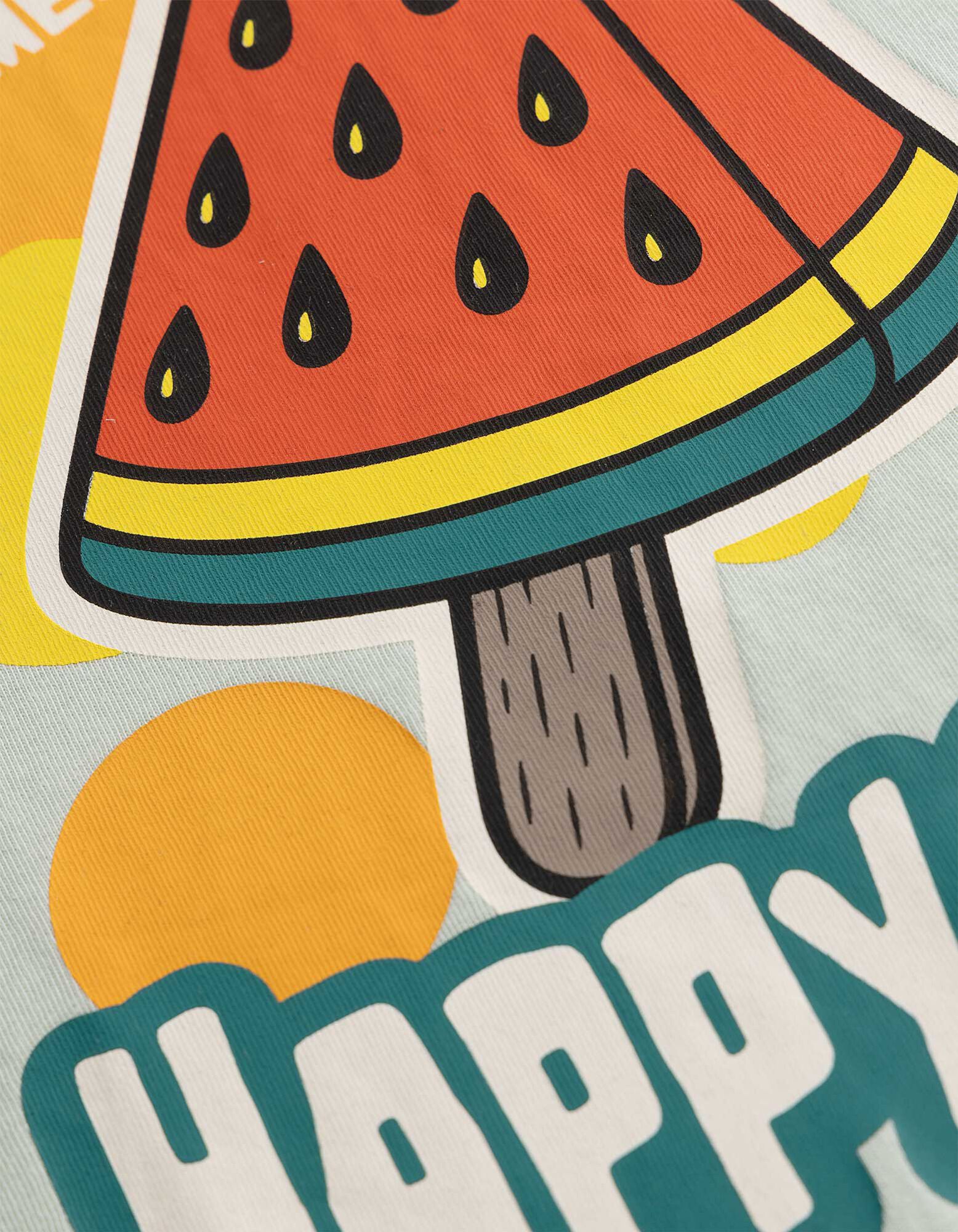 Tričko - Předn&iacute; tisk - Světle modr&aacute;