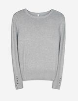 Pullover - Misto viscosa - grigio