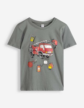 Shirt - Frontprint - gr&uuml;n