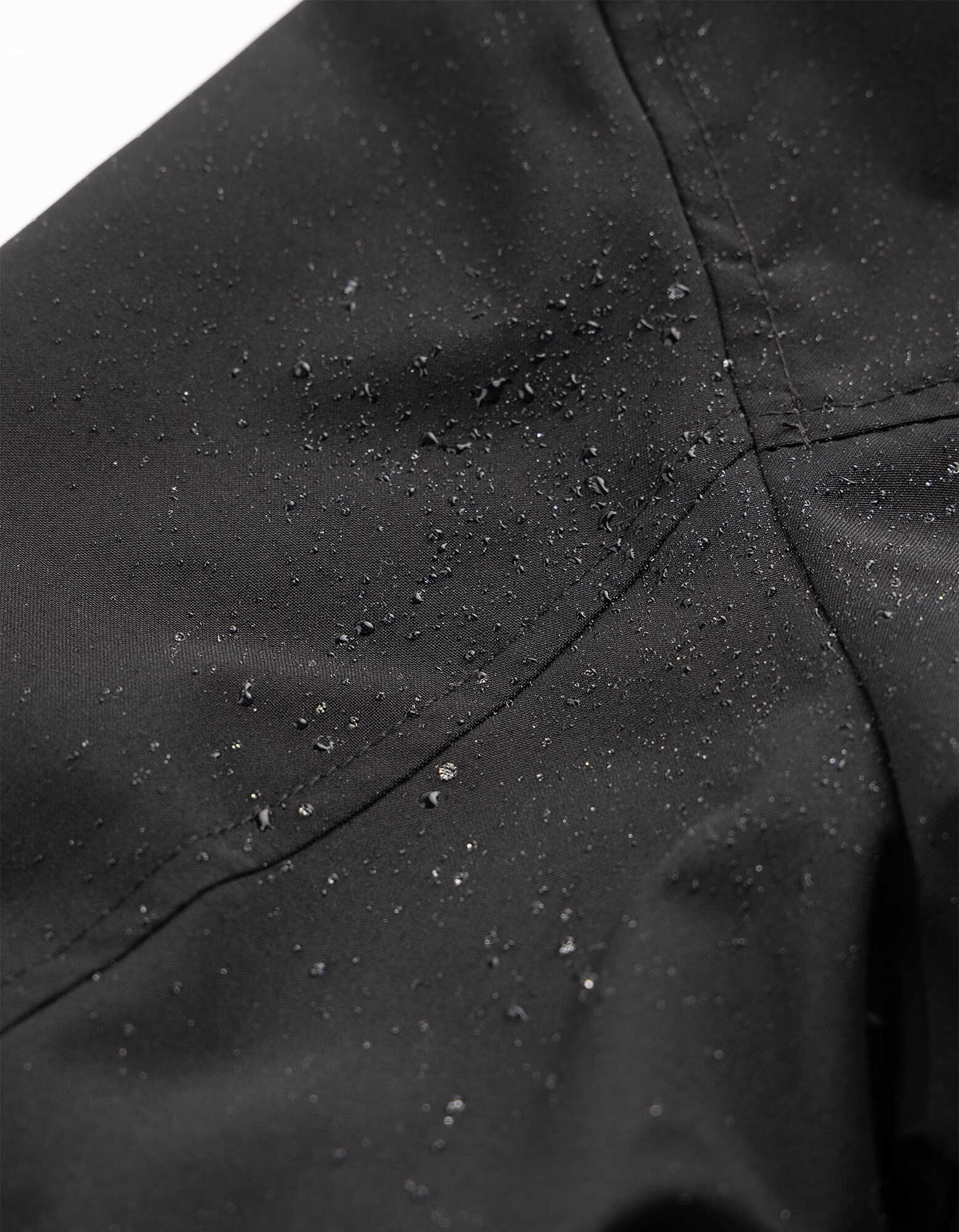 Jacke - Wasserabweisend - Schwarz