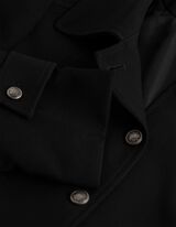 Jacke - Knopfleiste - Schwarz