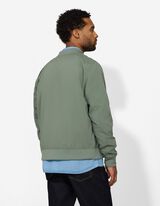 Jacke - Gerippte Abschl&uuml;sse - dunkelgr&uuml;n