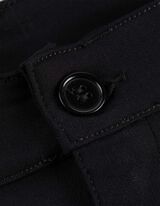 Hose - Flared Fit - schwarz