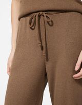 Hose - Viskose-Mix - Braun
