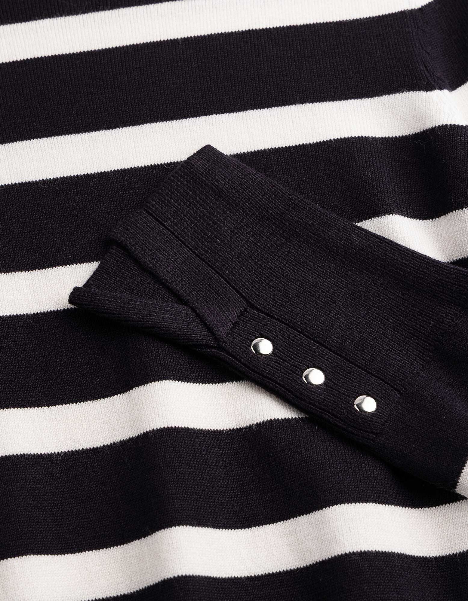 Strickpullover - Zierkn&ouml;pfe - Off-White