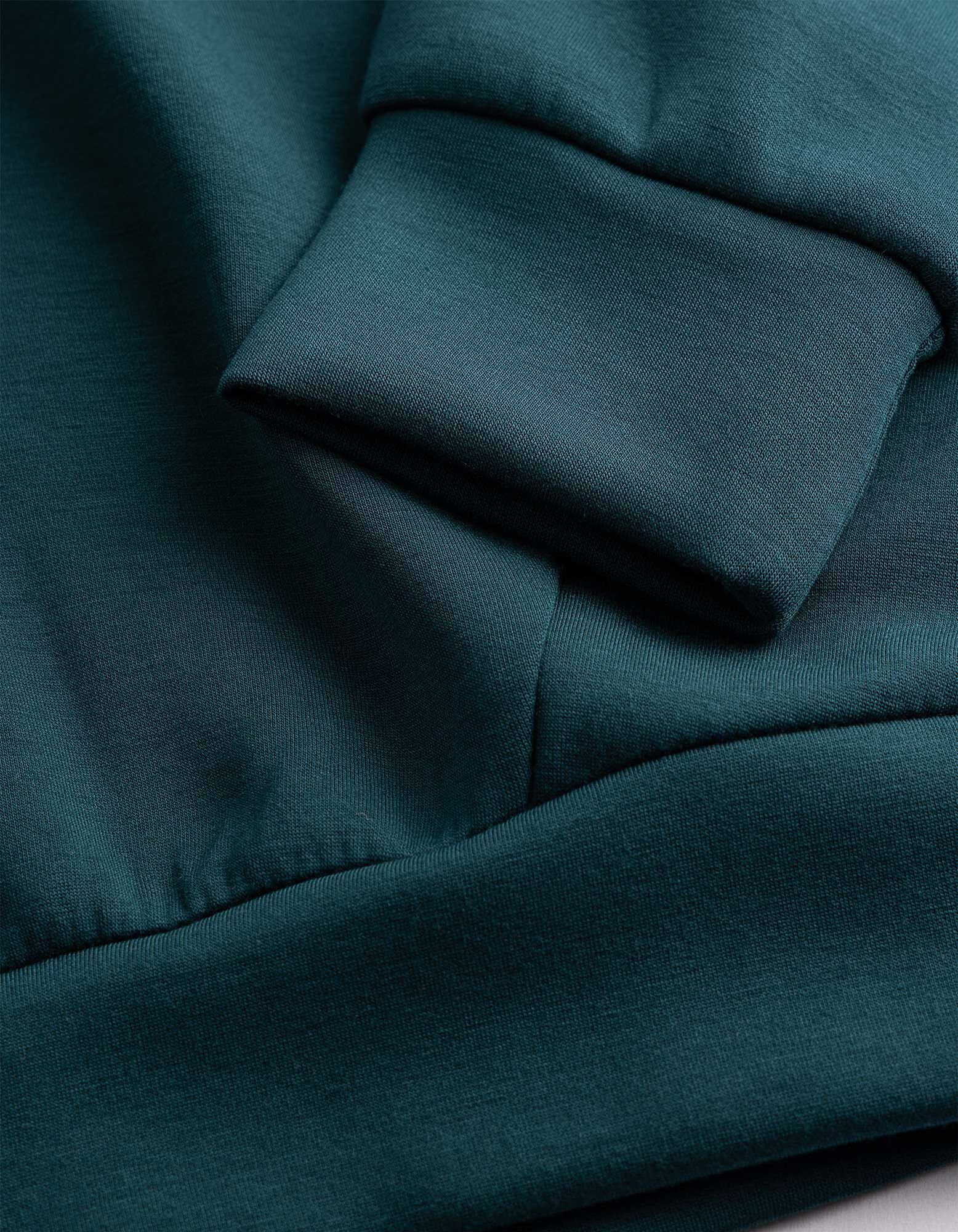 Hoodie - Duiken - Petrolblauw