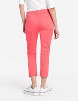 7/8-broek - Knoopsluiting - lichtrood