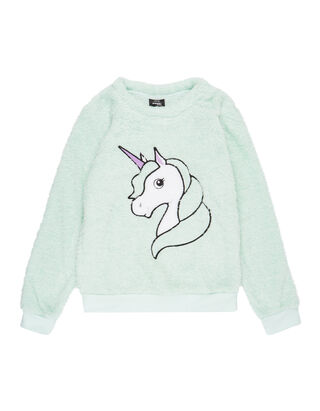M&auml;dchen Sweatshirt aus Teddyfell