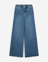 Jeans - Wide Fit - blau