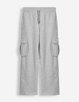 Cargohose - Loose Fit - Grau