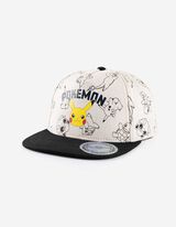 Șapcă - Pokémon - Alb