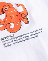 T-Shirt - Frontprint - weiß