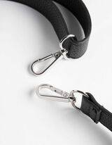 saszetka - ekoskóra - czarny