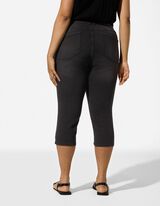 Pantaloni capri - Skinny Fit - Nero