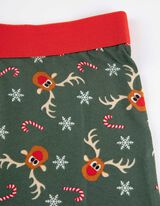 kąpielówki - Boże Narodzenie - zielony