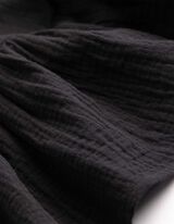 Kleid - einfarbig - schwarz