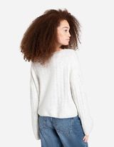 Megztinis - Užapvalinti galai - sviesiai pilkas