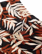 Top - Allover-Muster - braun