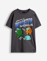 T-Shirt - Among US - dunkelgrau