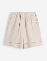 Shorts - Musselin - beige