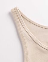 Top - Stretchanteil - wei&szlig;