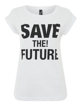 Damen Shirt mit Message-Print