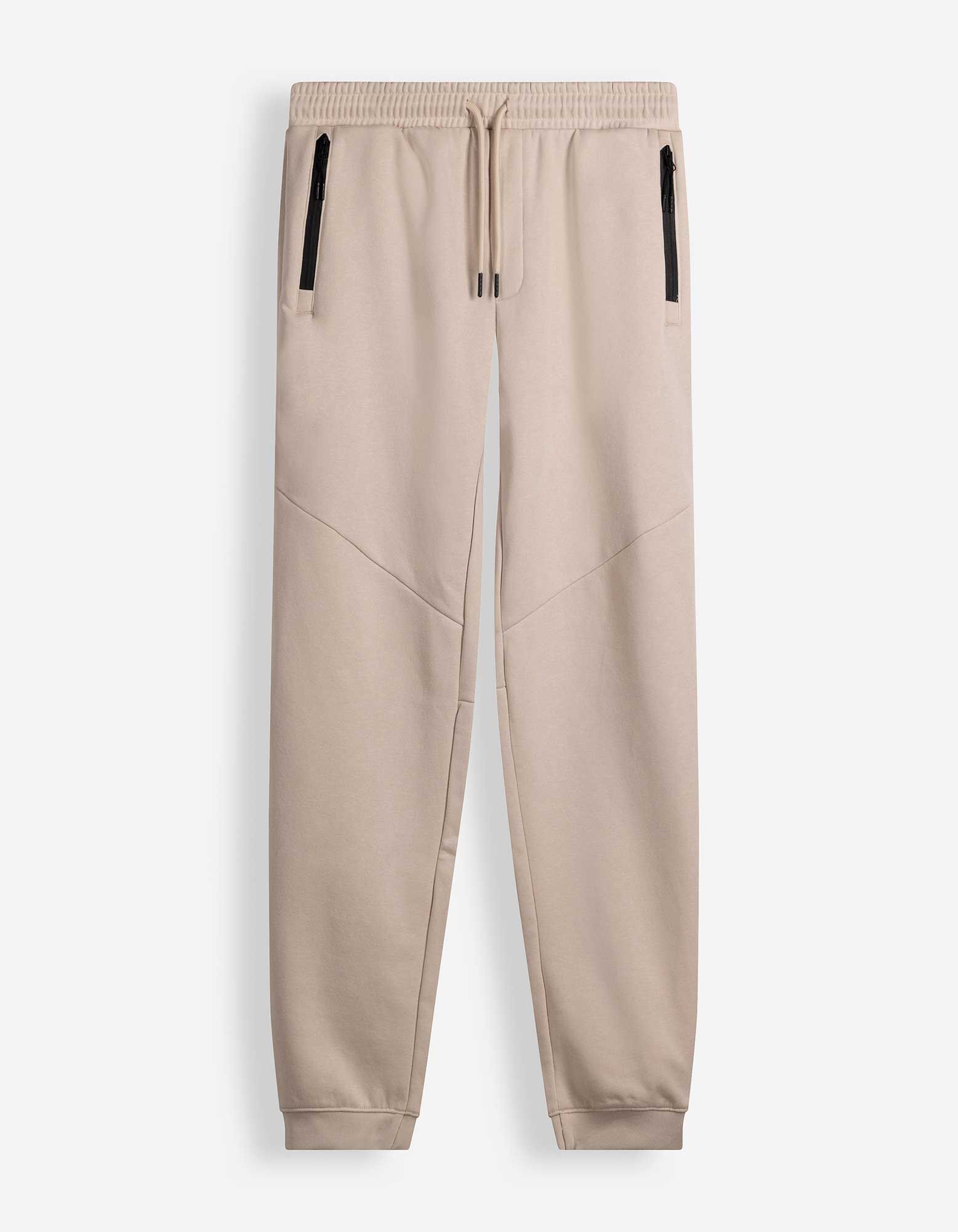 Jogginghose - Jogger Fit - Beige