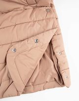 Dolg telovnik - Kapuca z zatezno vrvico - bez