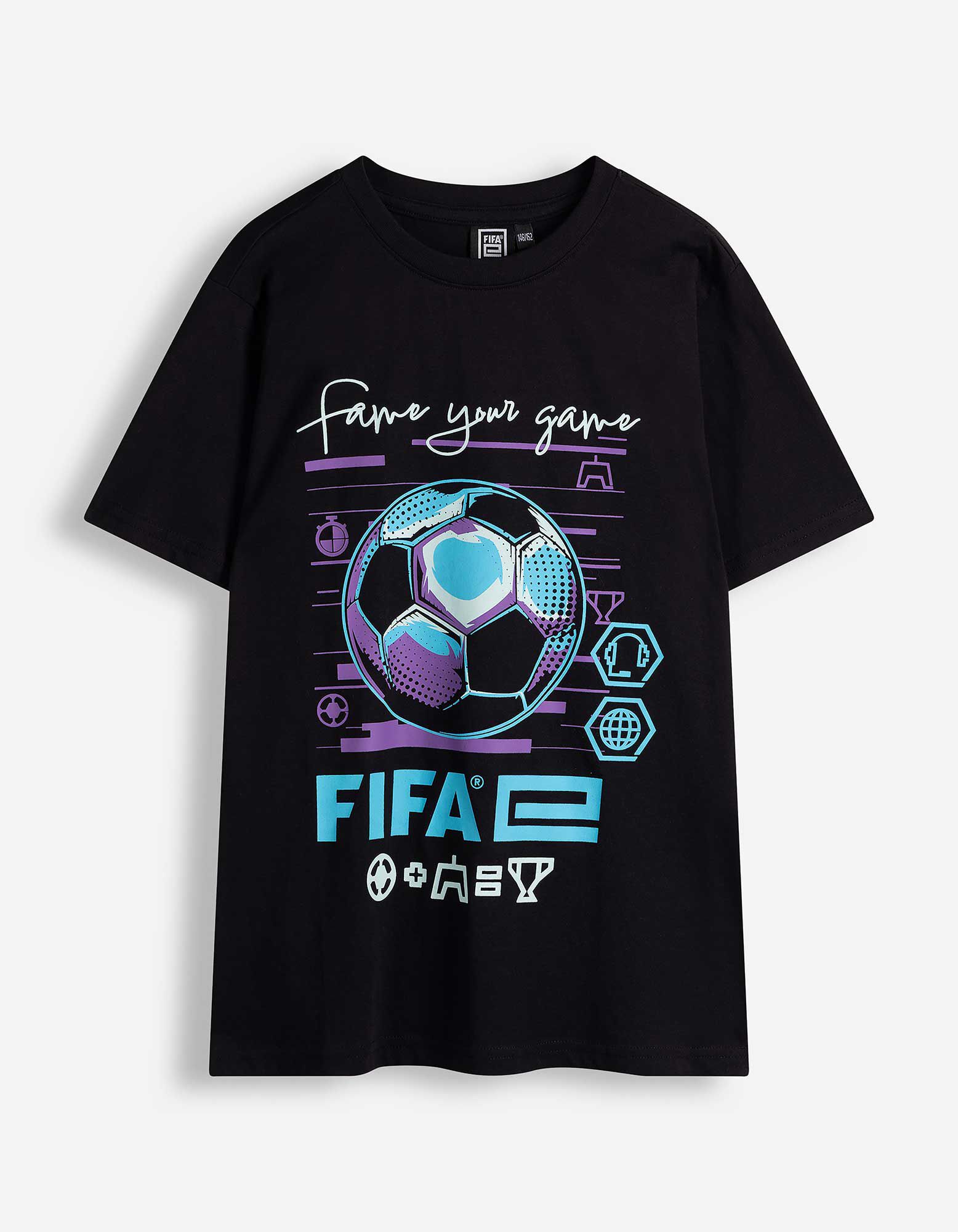T-shirt - Fifa E - noir