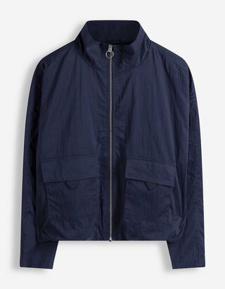 Blouson - Meki materijal - tamno plava