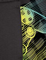 Set uit hoodie en broek - Effen - donkergrijs