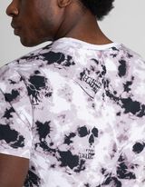 T-s&auml;rk - allover-mustriga - helehall