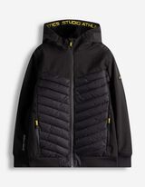 Softshelljacke - Wasserabweisend - schwarz