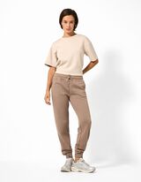 Jogginghose - Relaxed Fit - Beige