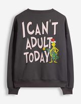 Sweatshirt - Grinch - Donkergrijs