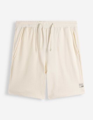 Shorts - Piqu&eacute; - wei&szlig;