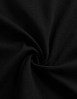 Shirt - einfarbig - schwarz