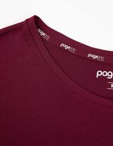 Majica kratkih rukava - Prozračno - tamno crvena