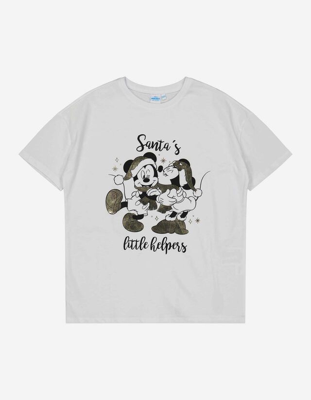 Majica kratkih rukava - Disney-print - bijela