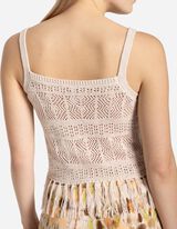 Majica na bretele - Izlizani krajevi - bez